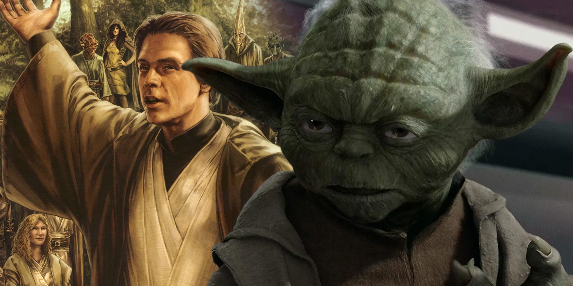 Yoda star wars revenge of the sith Grand Master Jedi Luke Skywalker