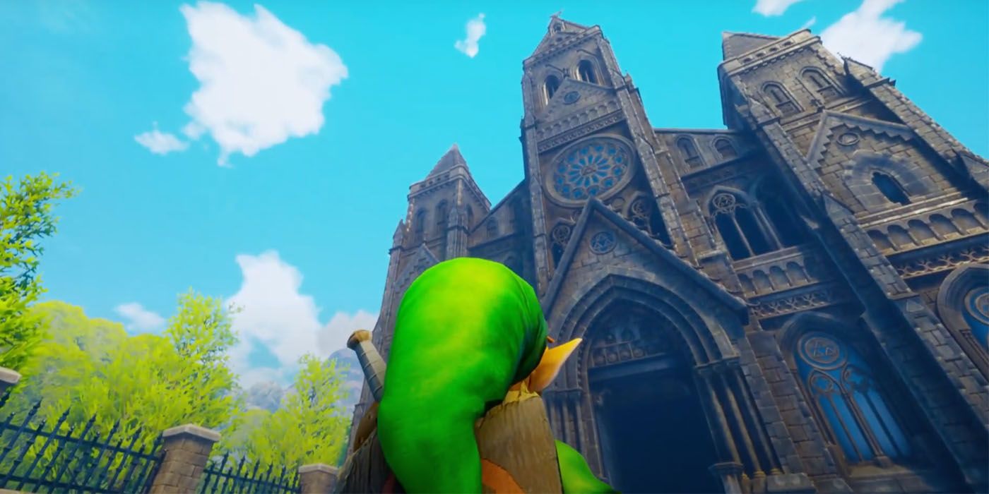 GameByte - This Ocarina of Time remake in Unreal Engine 4