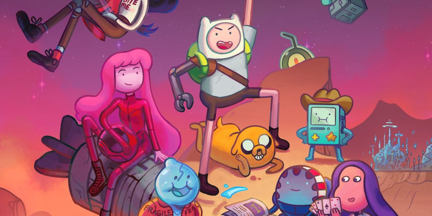 adventure time distant lands poster