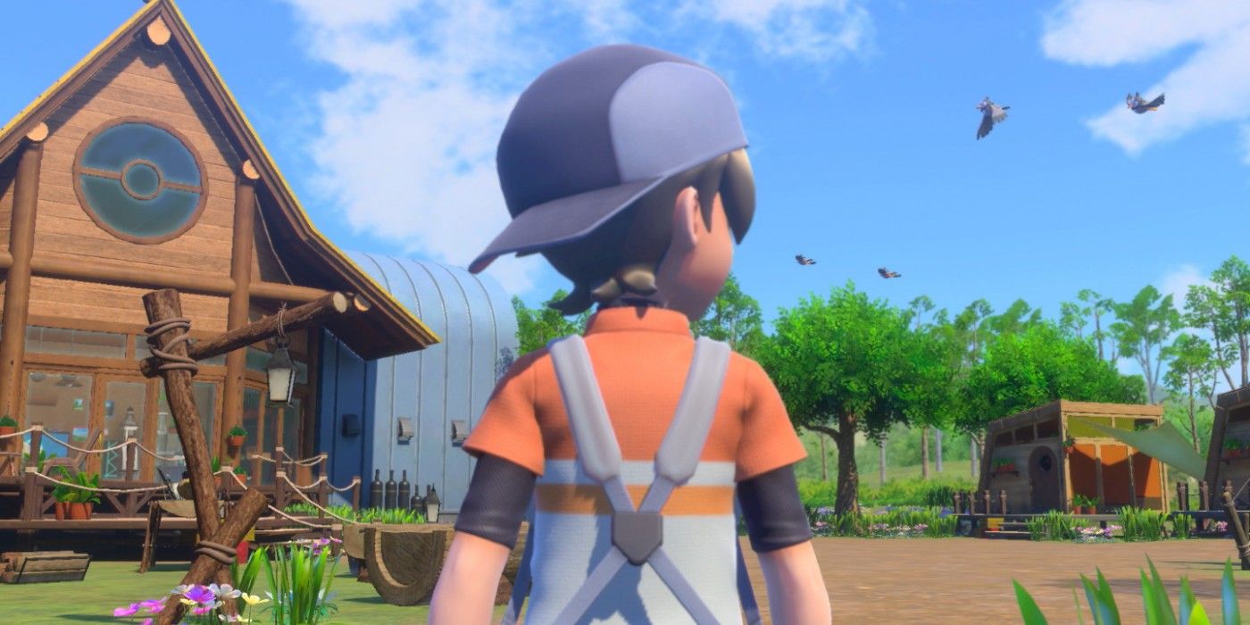 The player walks around the scenery in new Pokémon Snap