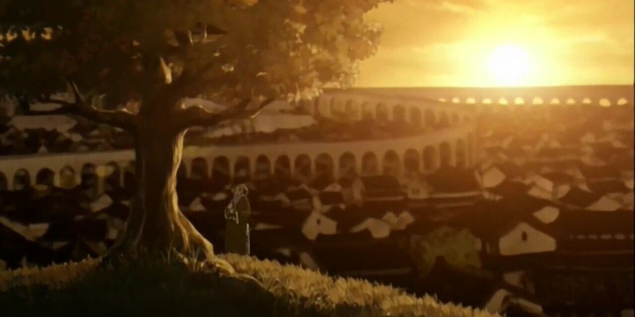 A landscape in Avatar the Last Airbender