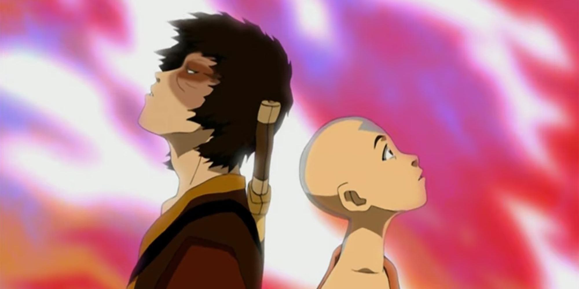 Aang and Zuko back to back in ATLA