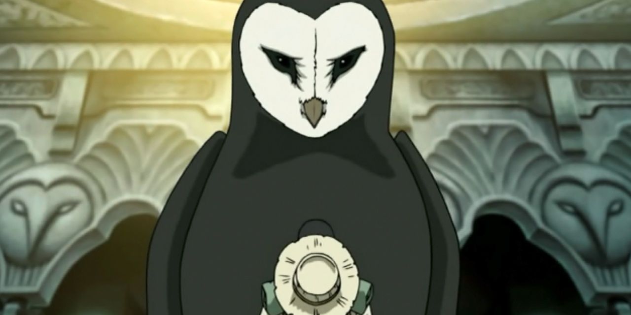 A giant owl in The Library episode of Avatar: The Last Airbender.