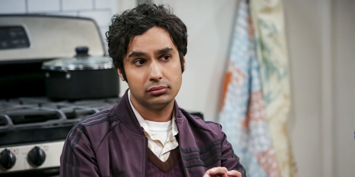 Raj looking pensive in The Big Bang Theory