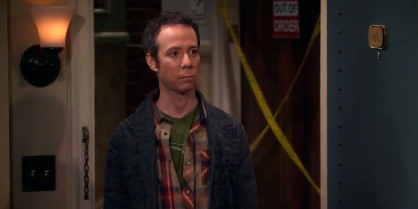 Stuart almost gets kicked out of the apartment in The Big Bang Theory