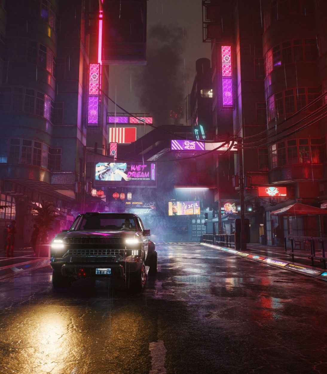 Night City from Cyberpunk 2077