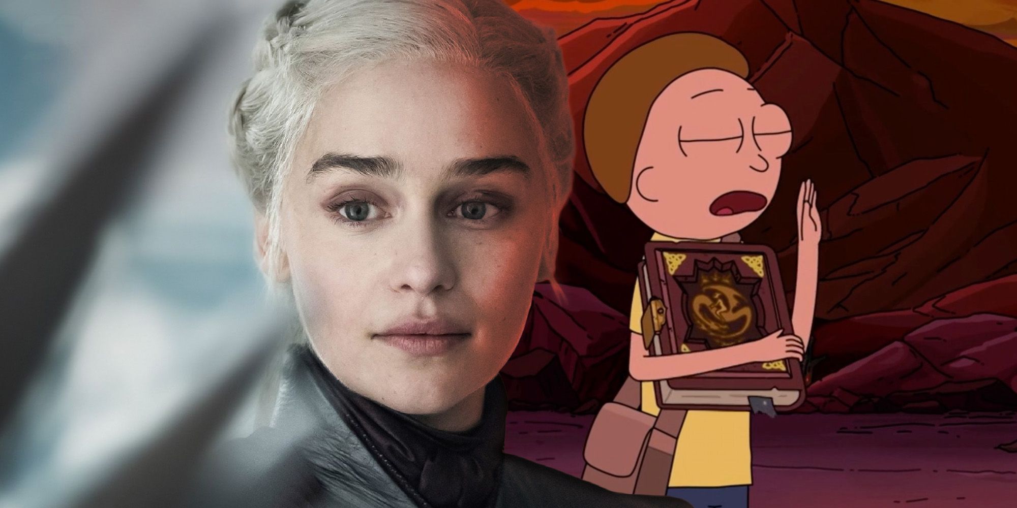 daenerys game of thrones rick and morty