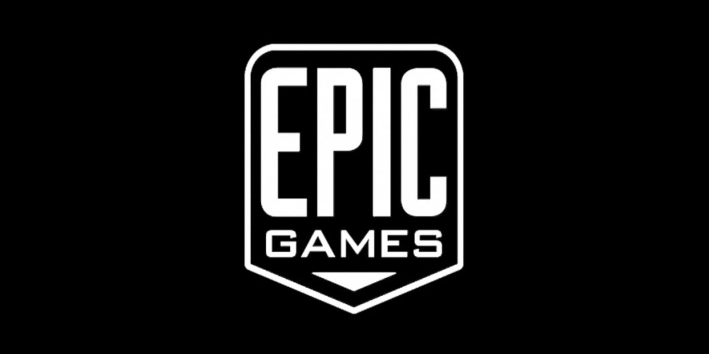 epic games logo black and white