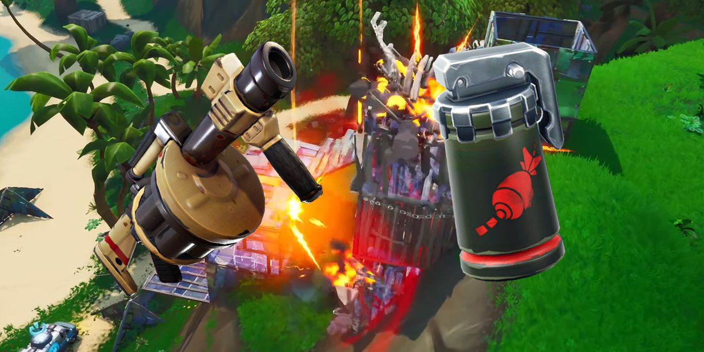 Fortnites Scrapped Grenade Launcher Could Call In Artillery Strikes 3300