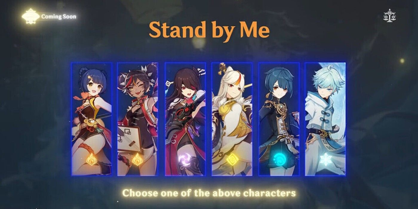 free characters genshin impact 1.3 stand by me