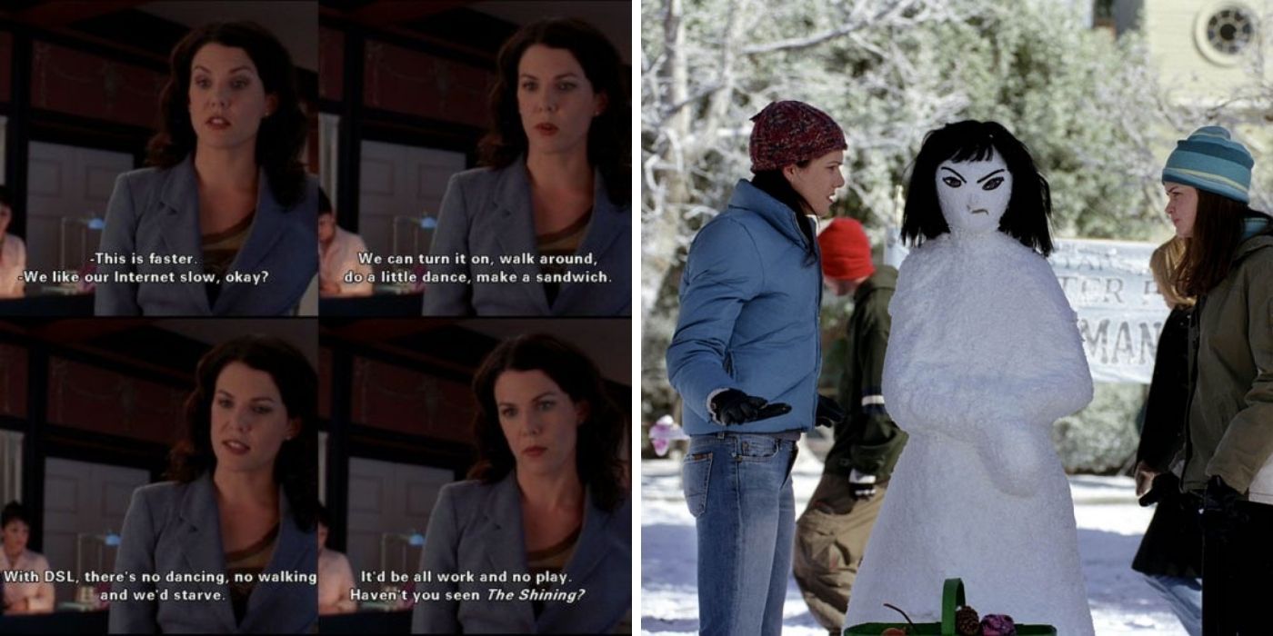 gilmore girls and the shining reference