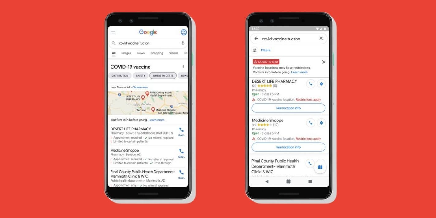 How Google Is Helping With COVID-19 Vaccinations (& In Other Ways)