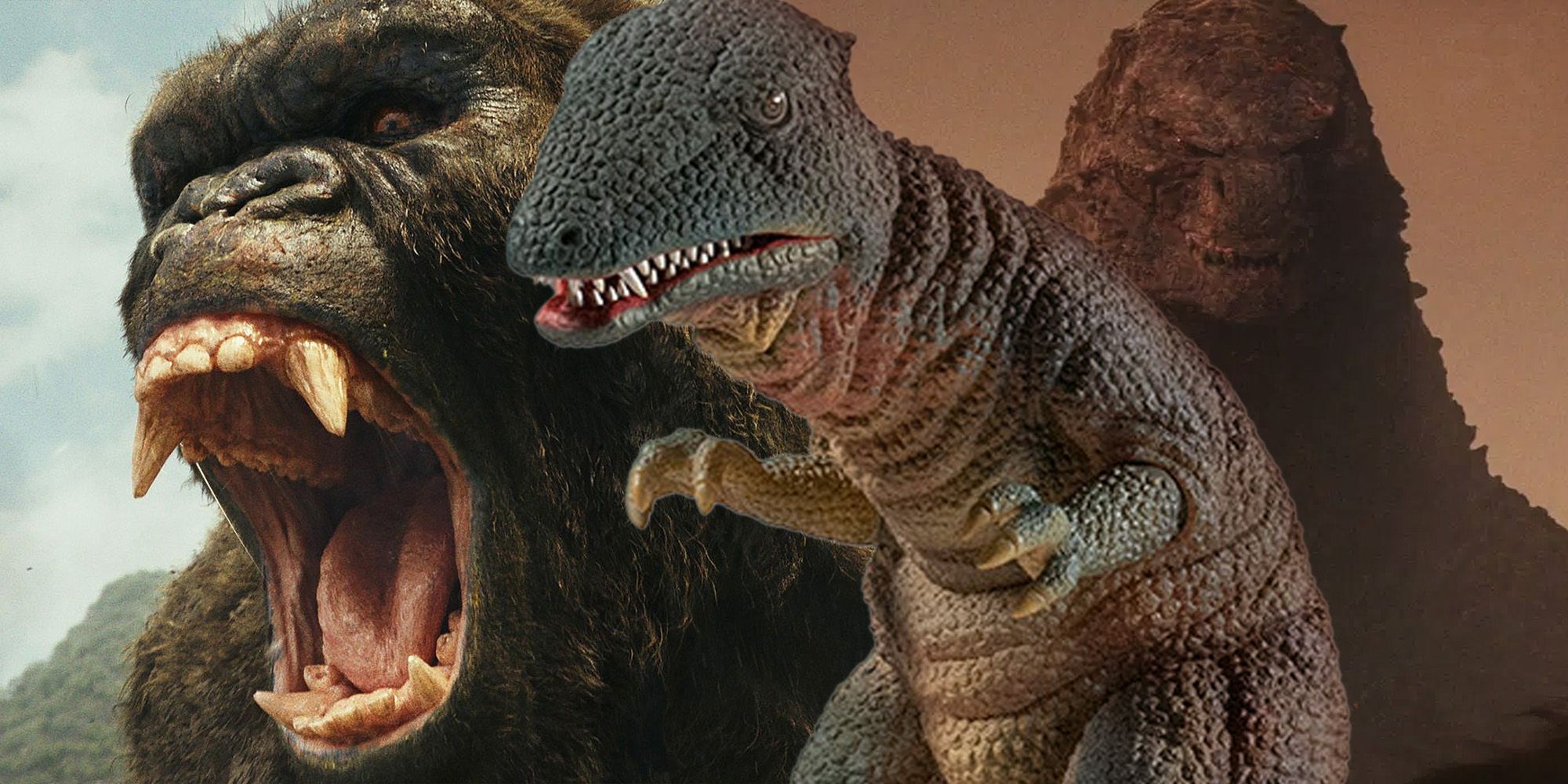 gorosaurus Kong skull island Godzilla king of the monsters