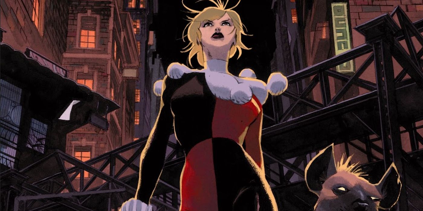 Harley looks on in White Knight Presents Harley Quinn