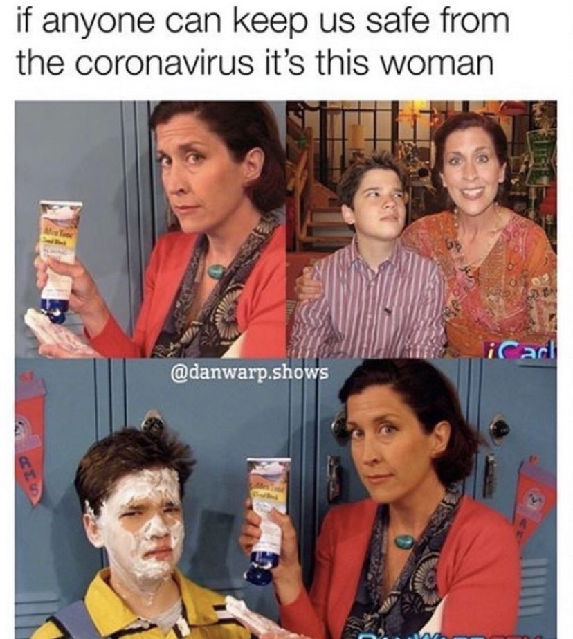 If anyone can save us from coronavirus iCarly meme