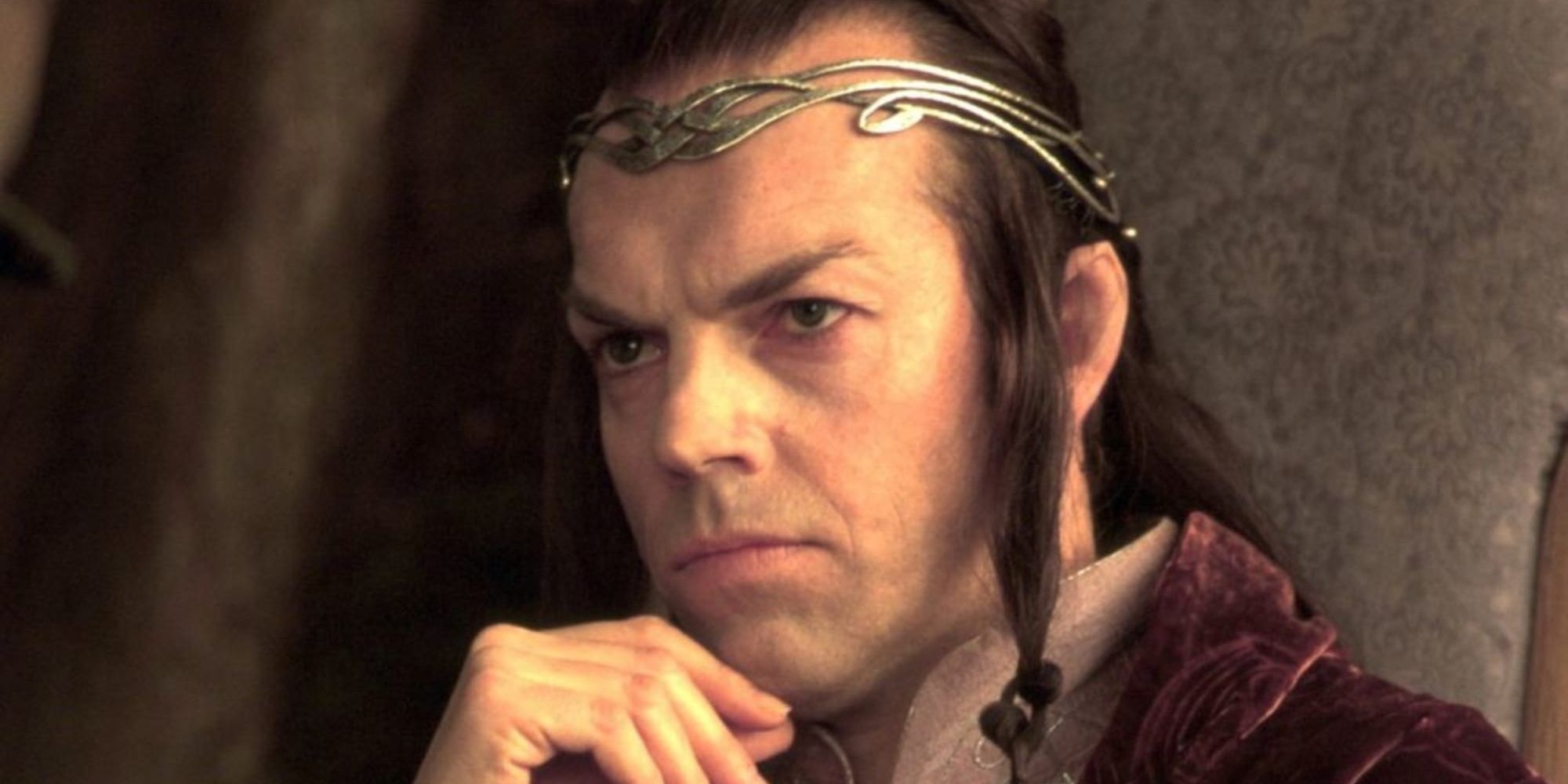 Elrond thinking in the lord of the rings