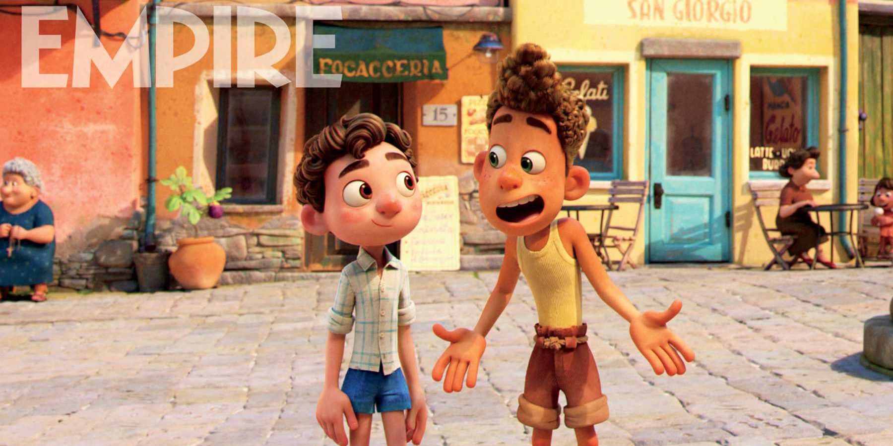 Luca e Alberto em Luca da Pixar