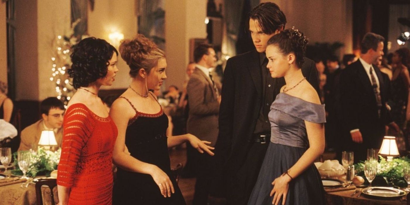 madeline and louise at the dance - gilmore girls