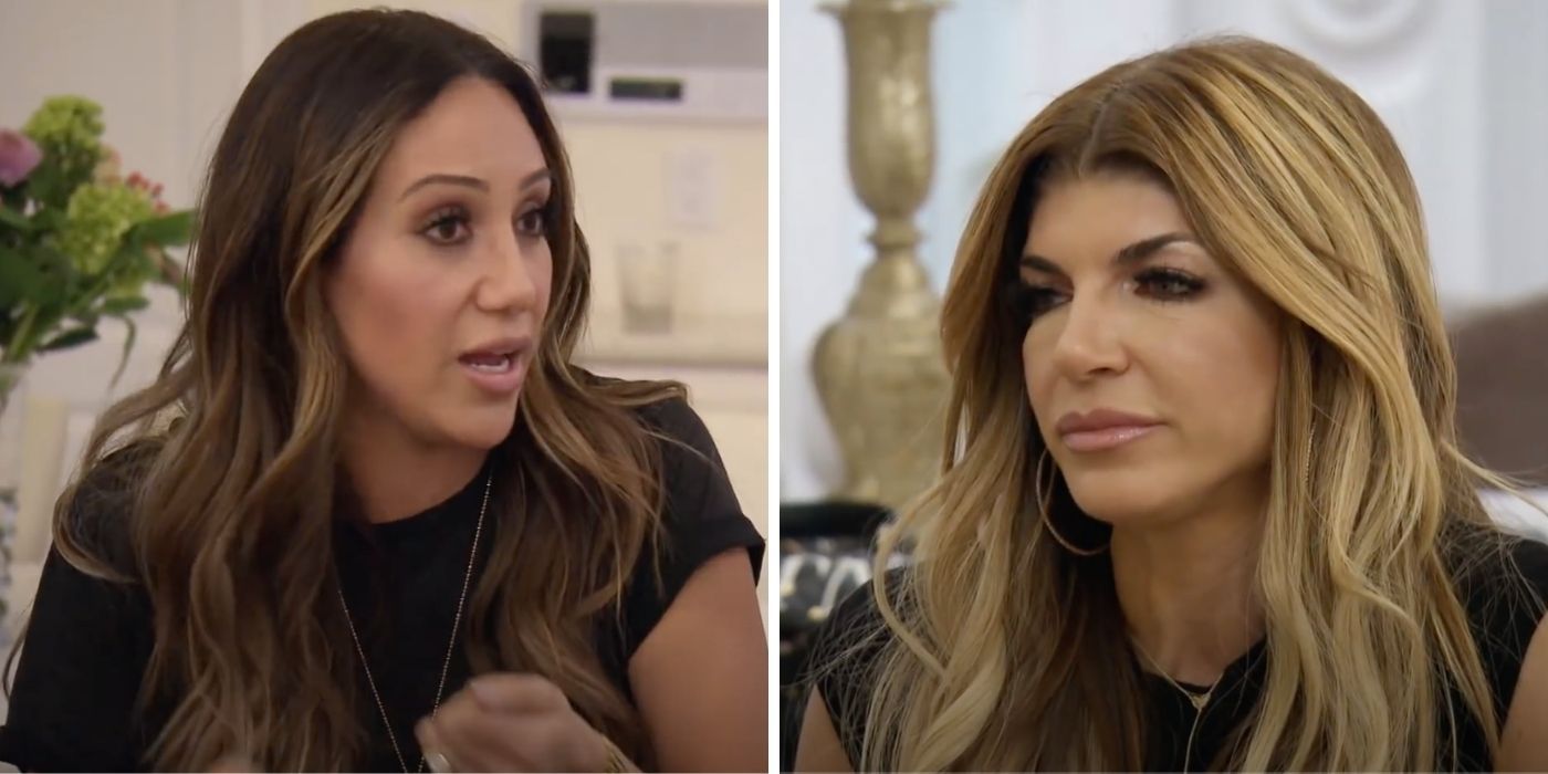 Melissa Gorga e Teresa Giudice de The Real Housewives of New Jersey RHONJ