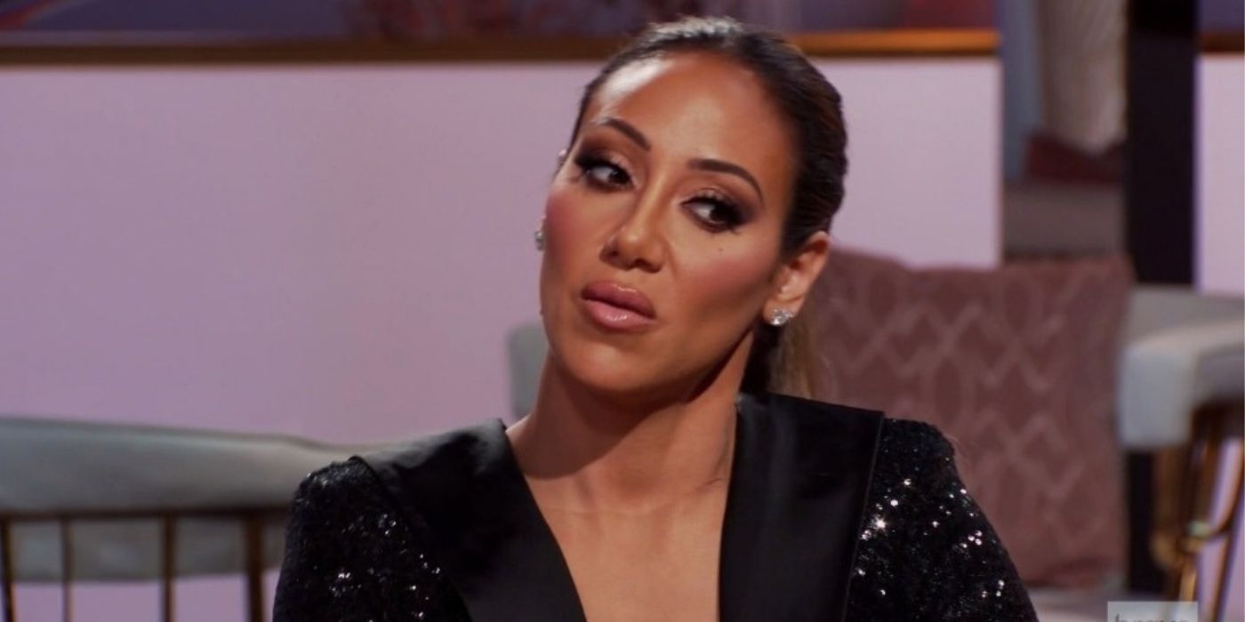 Melissa Gorga from The Real Housewives of New Jersey at the reunion episode
