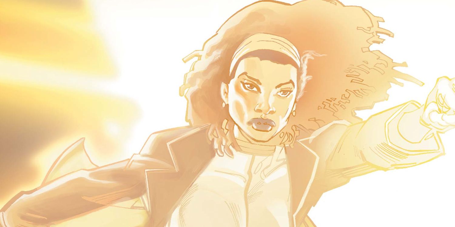 Monica Rambeau using her powers in Black Panther #13.