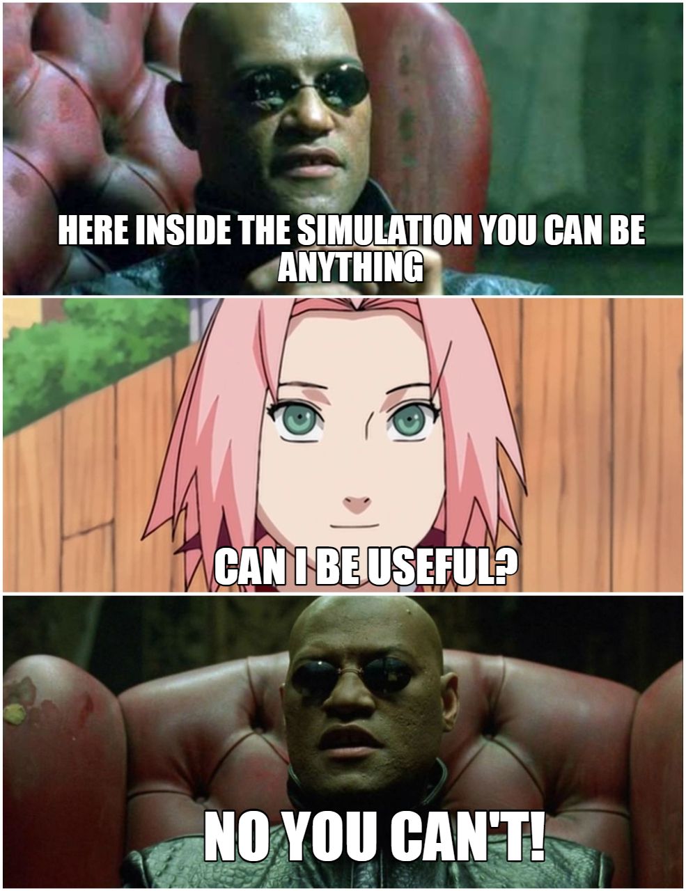 Even Morpheus Can't Help