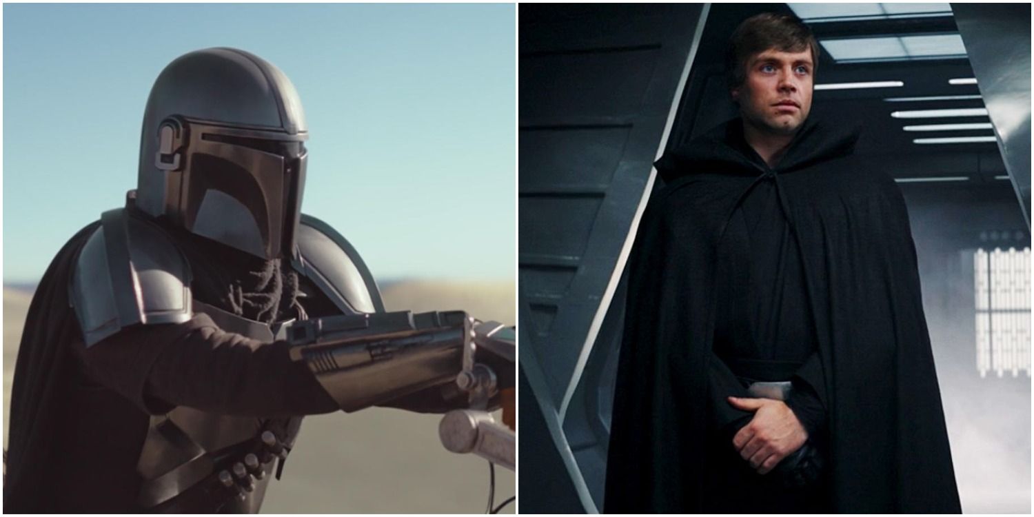 the mandalorian din djarin luke skywalker