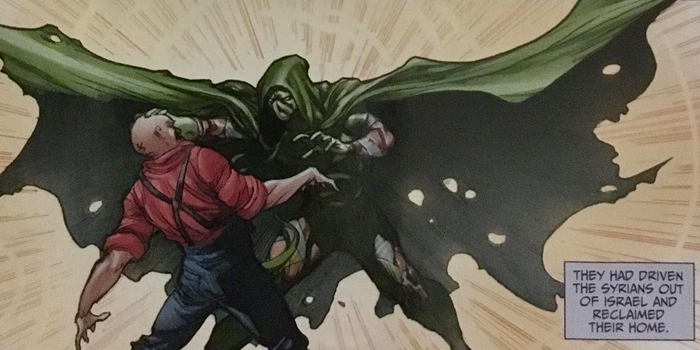 Ragman attacks an enemy from DC Comics 