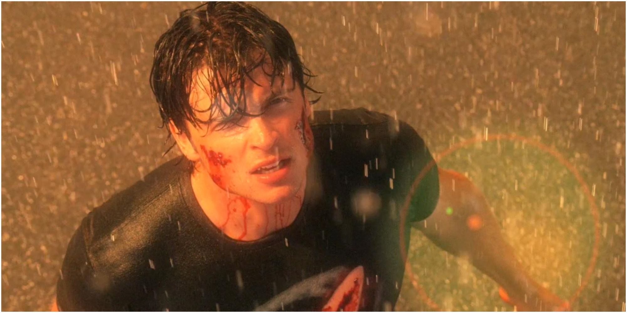 Tom Welling as Clark Kent in Smallville season 10