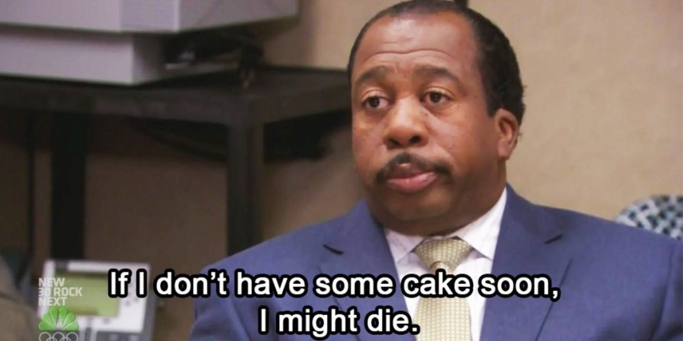 stanley needs cake - the office