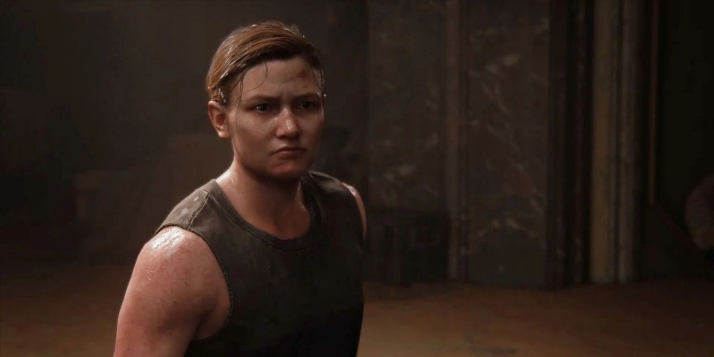 Abby looks angry in The Last of Us 2
