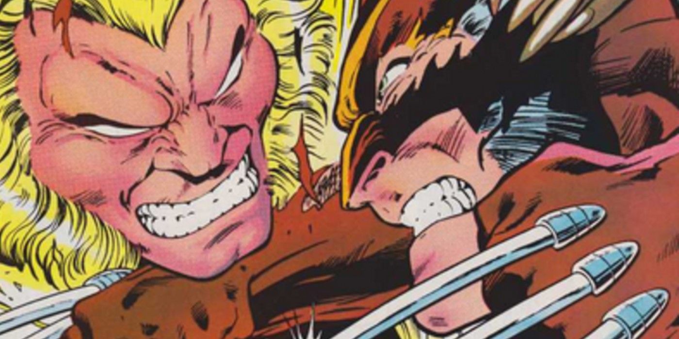 Wolverine and Sabretooth in Marvel comics