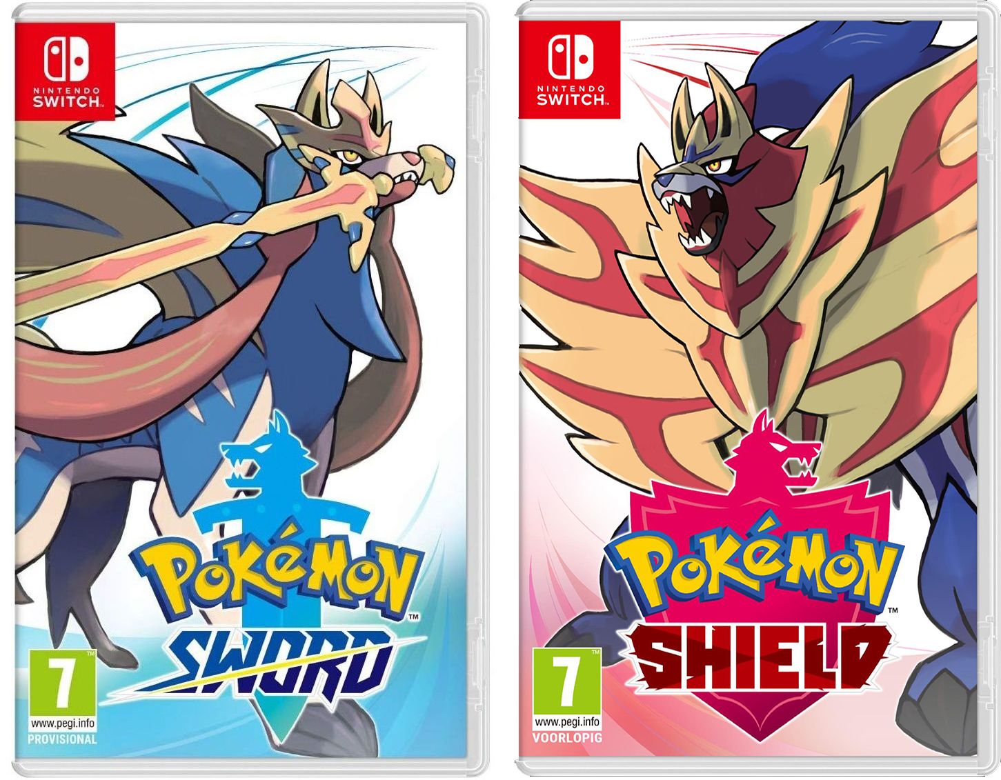 Pokémon Sword and Shield Covers
