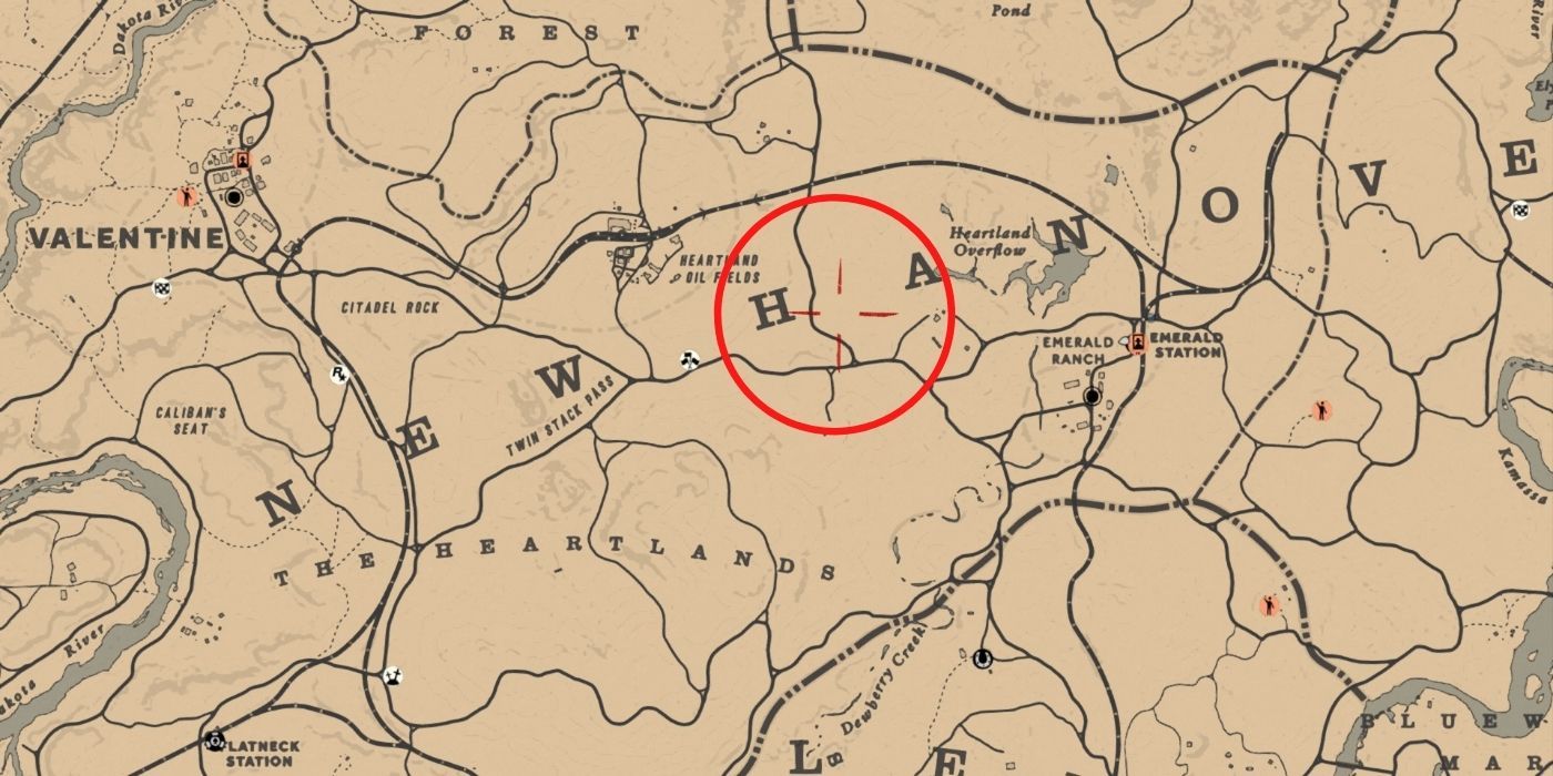 Legendary Tatanka Bisons Map location Red Dead online