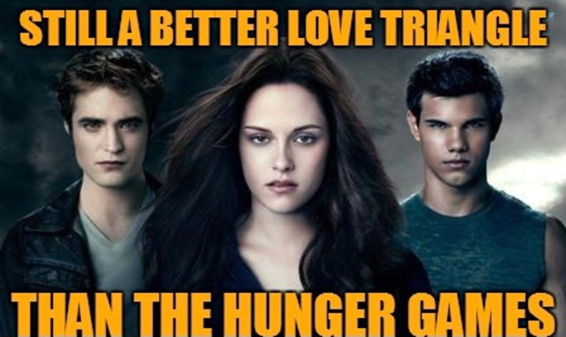 Twilight vs. Hunger Games Meme