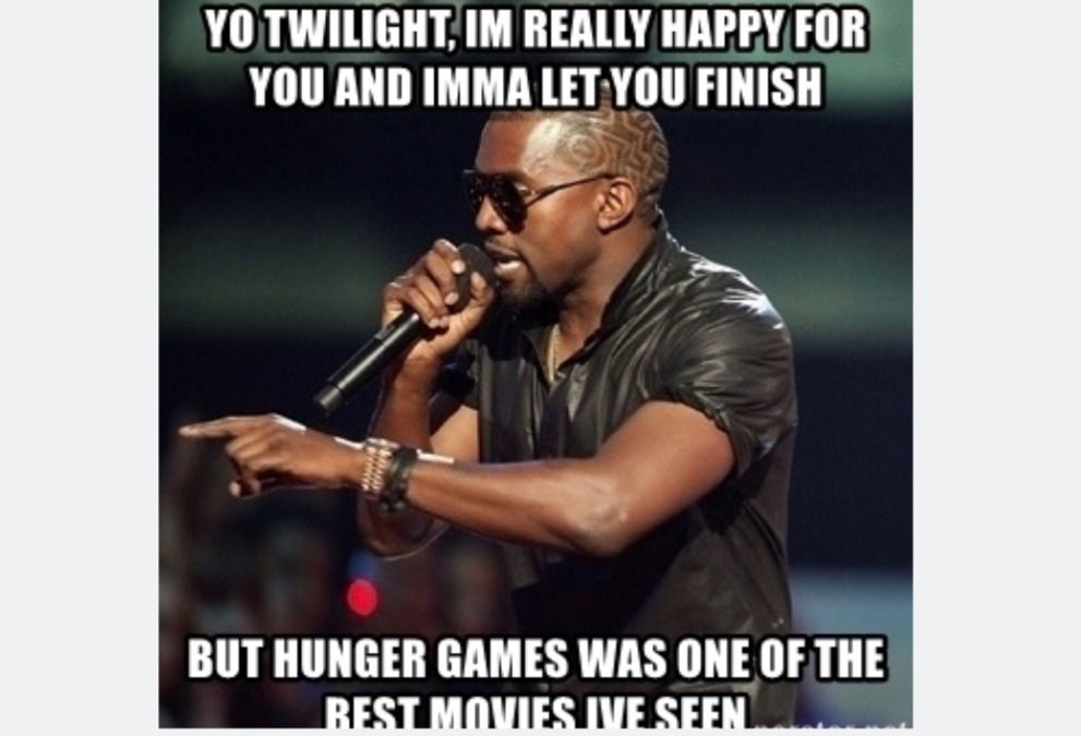 Kanye Meme Twilight Vs. Hunger Games