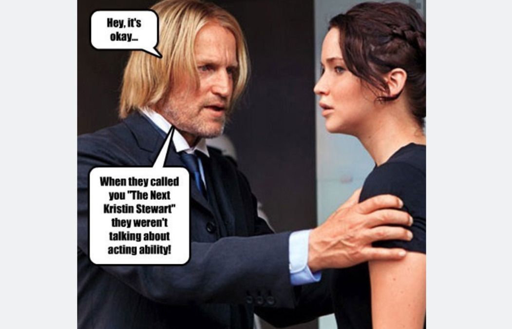 Kristen Stewart &amp; Hunger Games Meme
