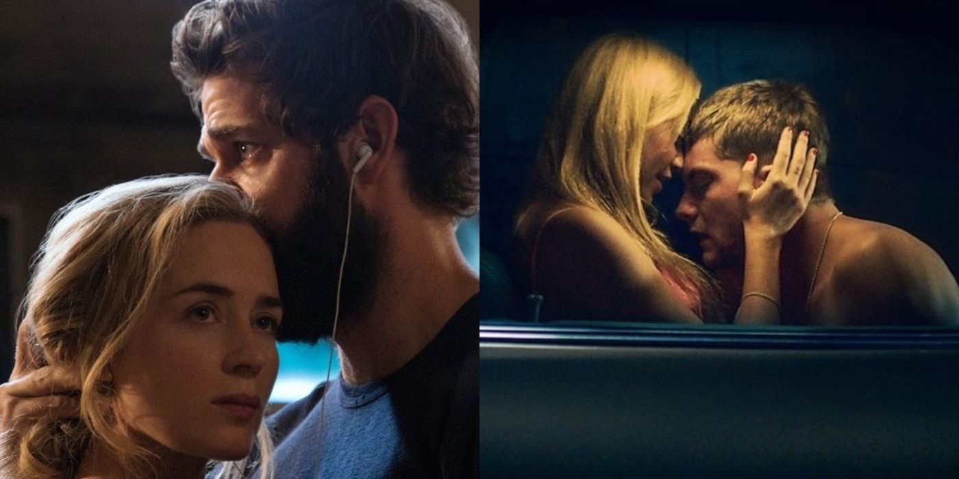 A Quiet Place and It Follows collage