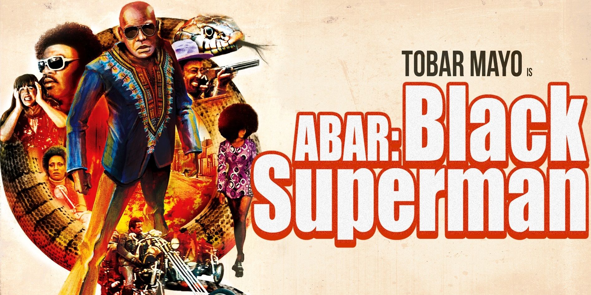 Movie poster for Abar, The First Black Superman.