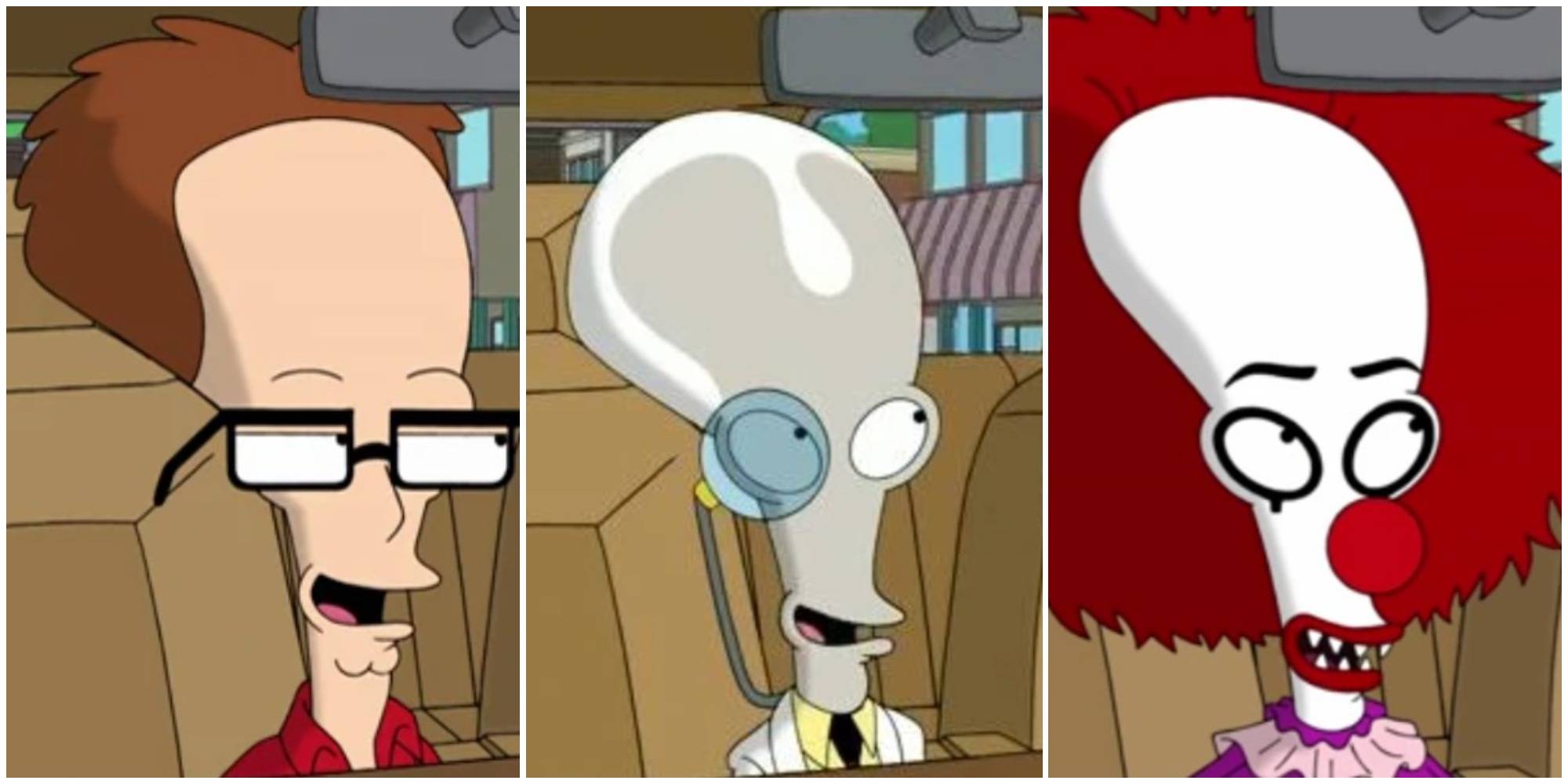 American dad roger disguises