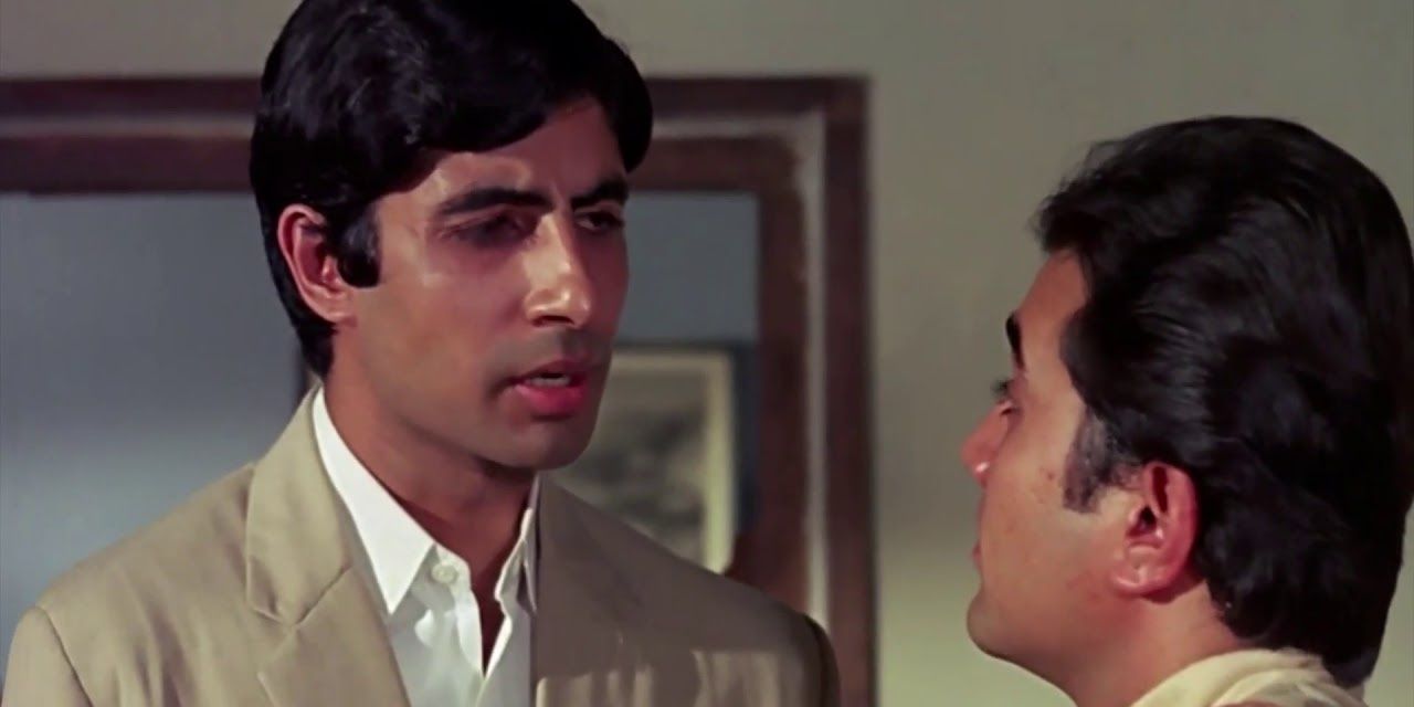 Amitabh Bachchan in Anand Cropped