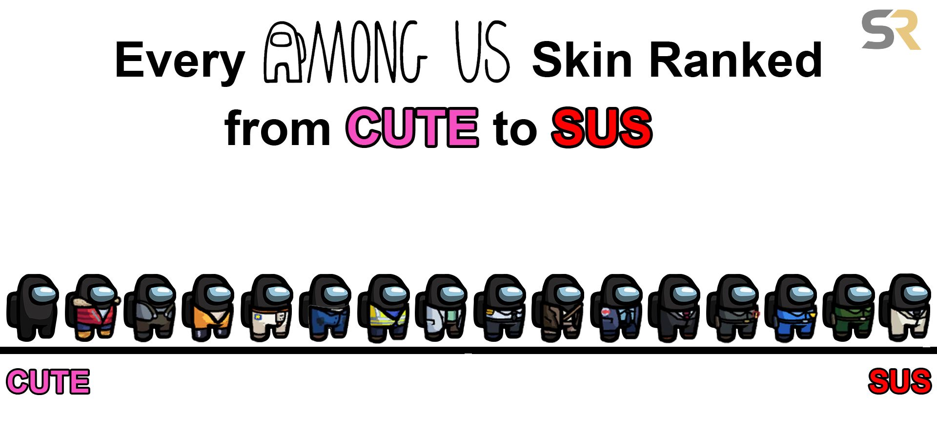 Among Us Skin Chart: Every Skin Ranked From Cute To Sus