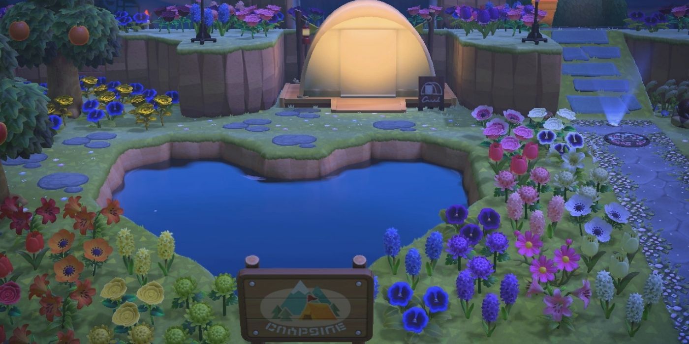 Animal Crossing New Horizons Camp Site