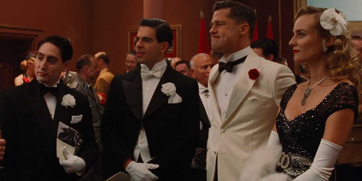 Tuxedo scene from Inglourious Basterds