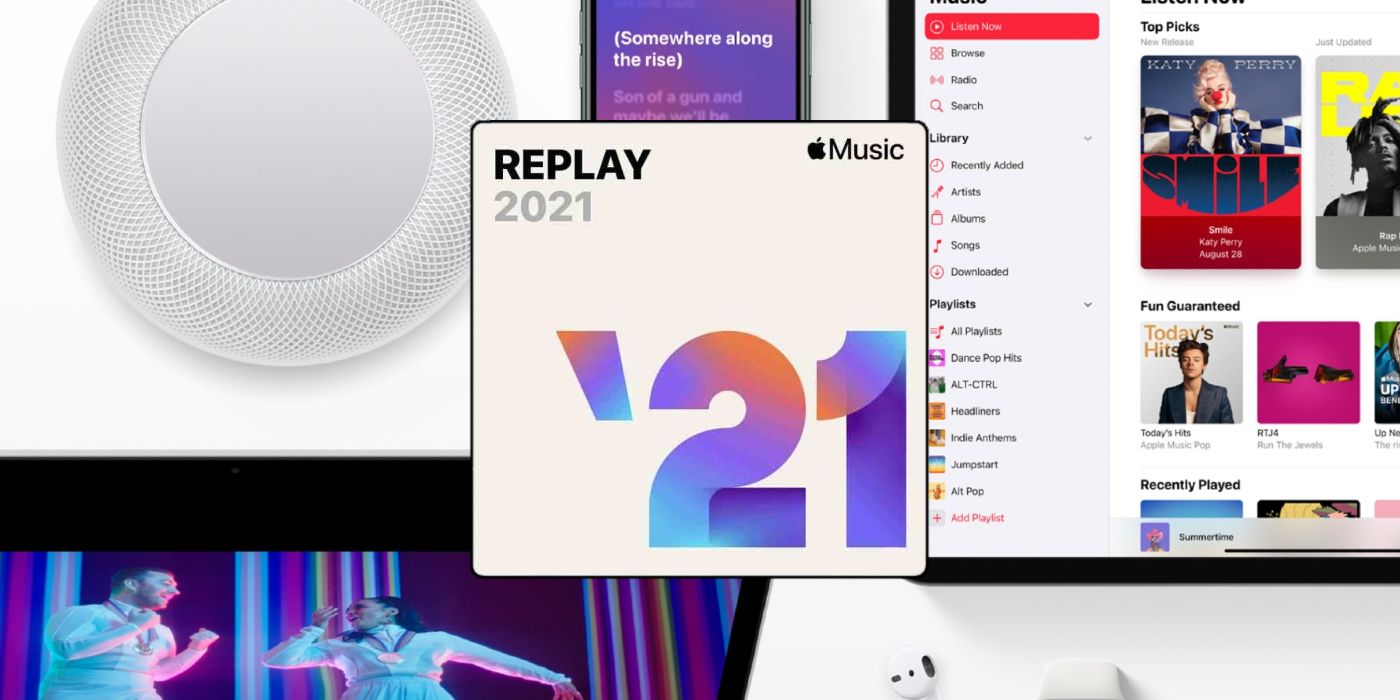 Apple Music Replay 2021 graphic