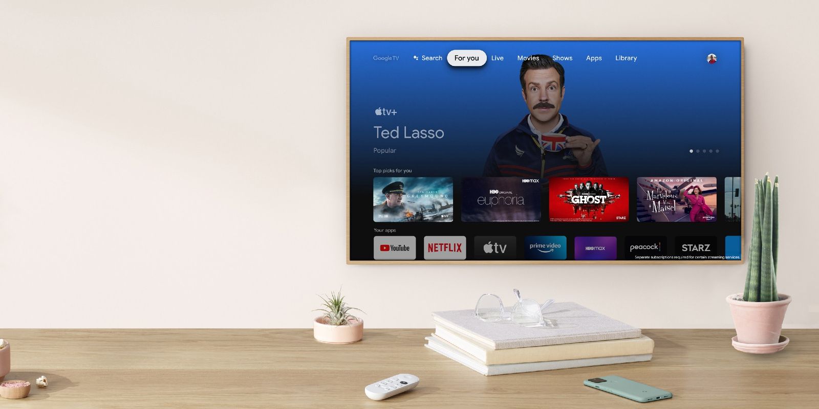 Apple TV+ app on Google TV