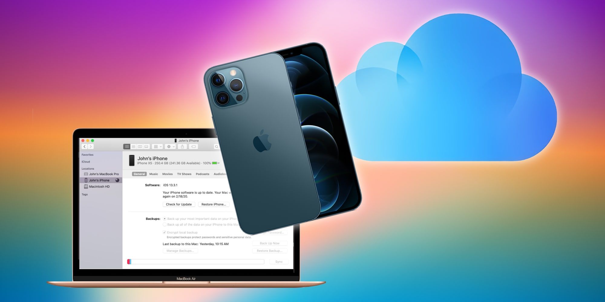 Apple iPhone Backups To iCloud &amp; Mac