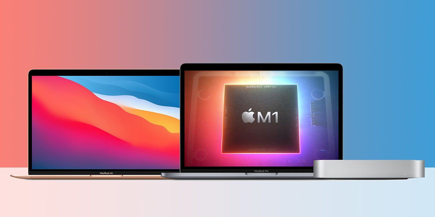 Apple's line of M1 products