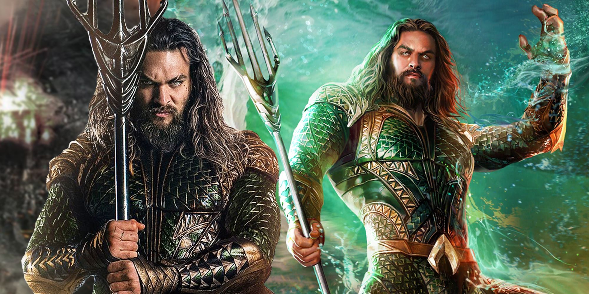 Aquaman Armor in Zack Snyder's Justice League and Theatrical Cut