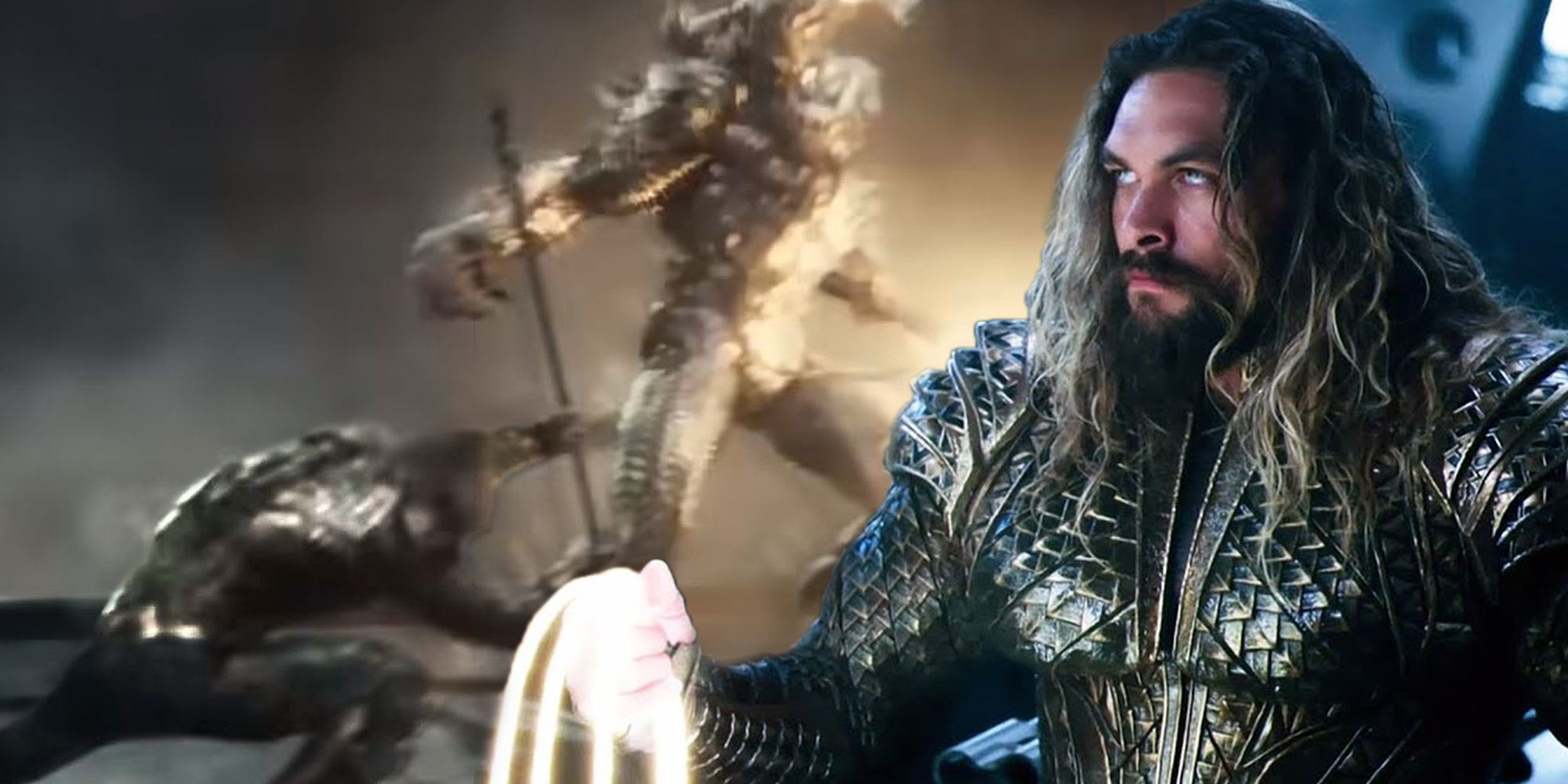 Aquaman's Costume in the Zack Snyder's Justice League Trailer